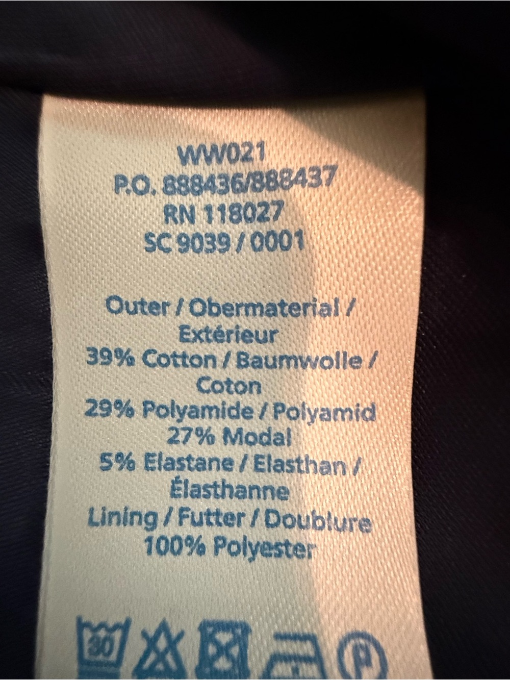 Boden Colorblock Fit-and-Flare Dress - Blue, Navy, White, Yellow - Picture 7 of 8